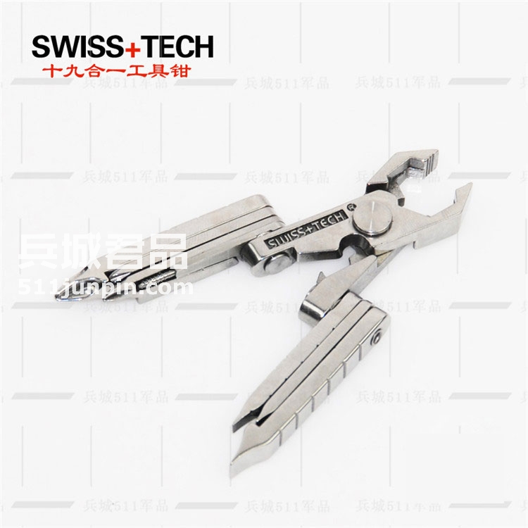 美国Swiss Tech瑞士科技19合1迷你多功能组合工具刀钳 创意品