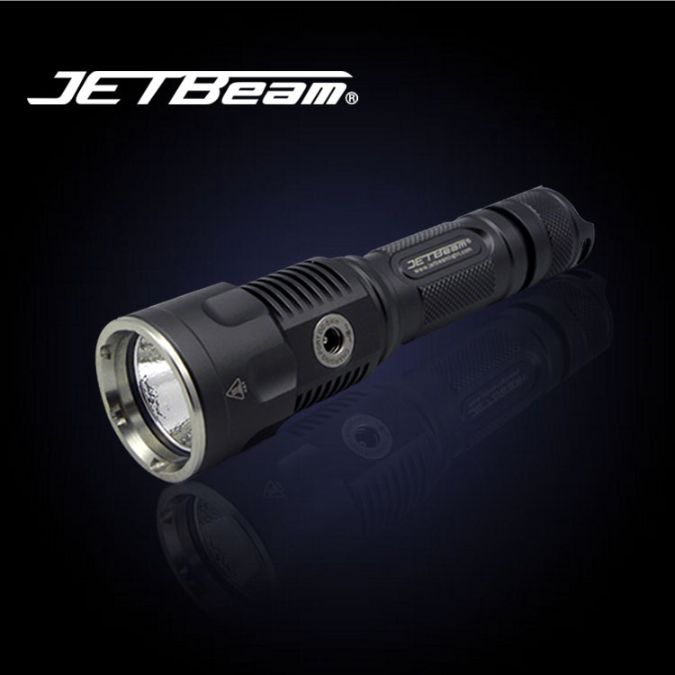 JETBeam 捷特明DDR26 XM_L2户外强光充电战术防身手电 远射手电筒