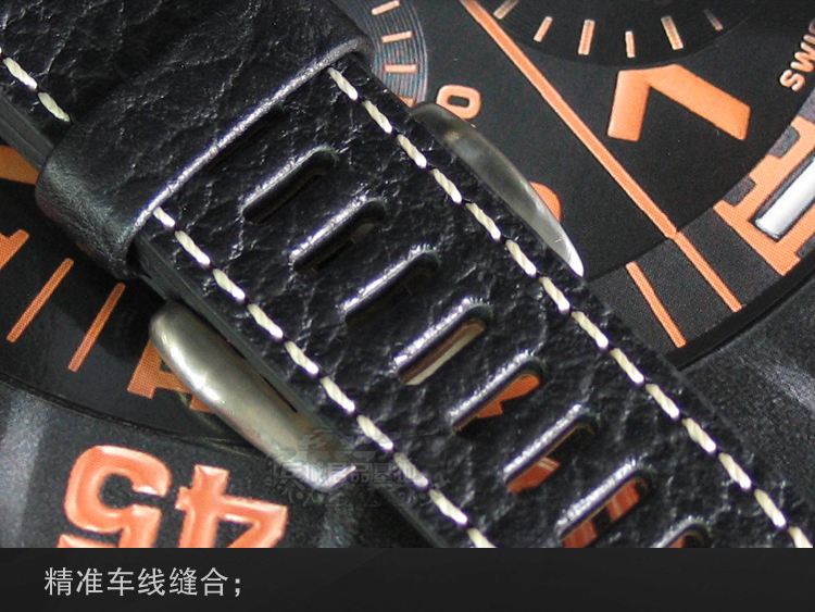 Luminox/雷美诺时 原装正品 18系列19系列黑色真皮户外运动表带