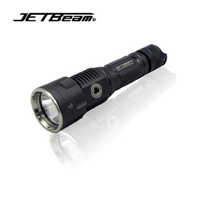 JETBeam 捷特明DDR26 XM_L2户外强光充电战术防身手电 远射手电筒