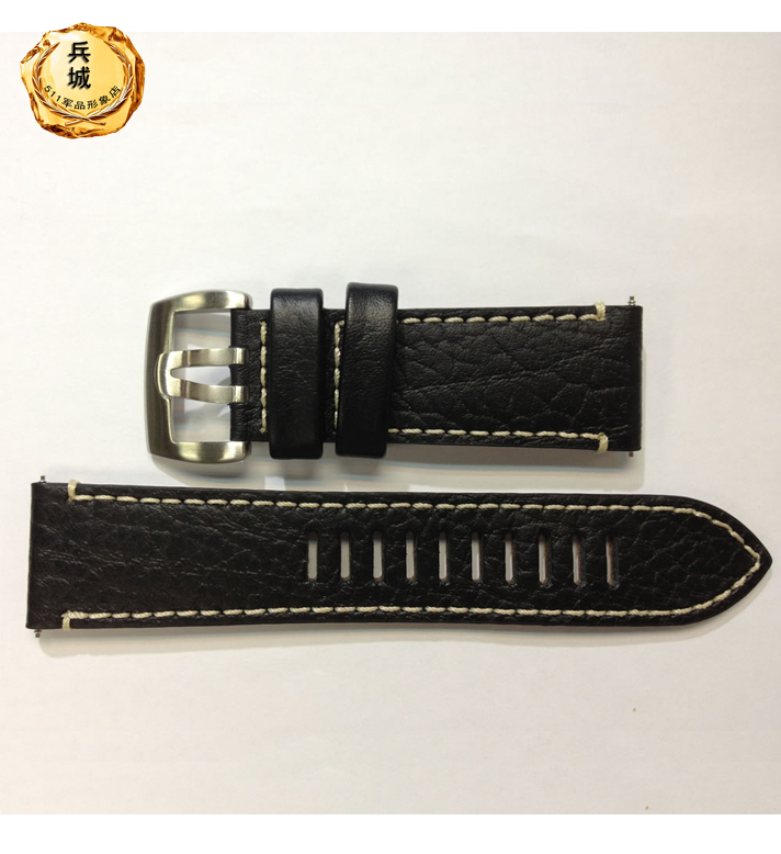 正品 Luminox 鲁美诺斯 1881.BO.SXC 黑色真皮户外 商务 表带