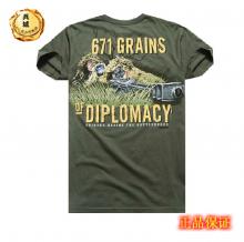 美国正品7.62design男士短袖t恤 个性印花户外军迷T恤衫 狙击1367