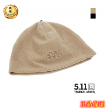 美国正品5.11 正品男式防风冬绒帽 狼棕/黑 511帽子