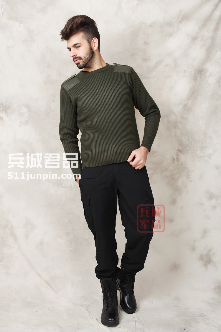 美国Alpha阿尔法工装毛衣保暖紧身/针织衫/突击队毛衫/修身