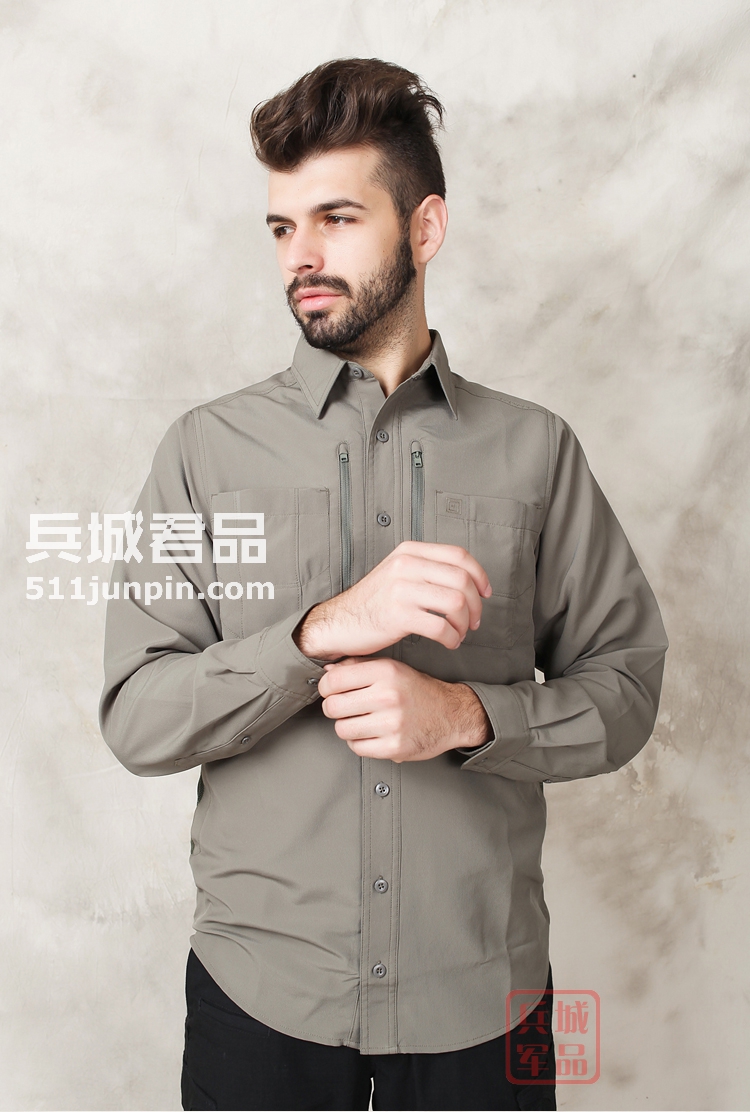 美国5.11 511 72390新款战术攀登长袖衬衫 轻便耐磨