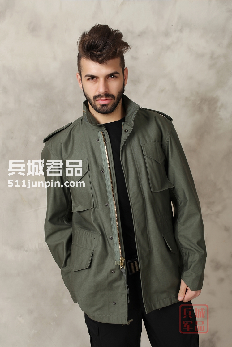 美国Alpha阿尔法M65风衣美军军服保暖防风防水透气