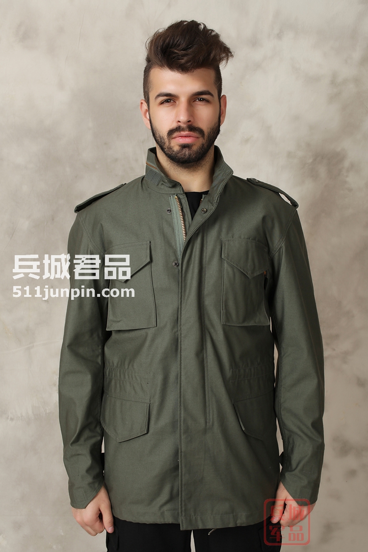 美国Alpha阿尔法M65风衣美军军服保暖防风防水透气