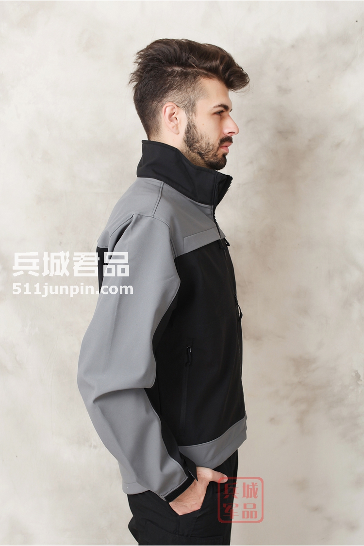 美国5.11正品 变色龙软壳 48099 男士保暖抓绒外套 511户外休闲衣