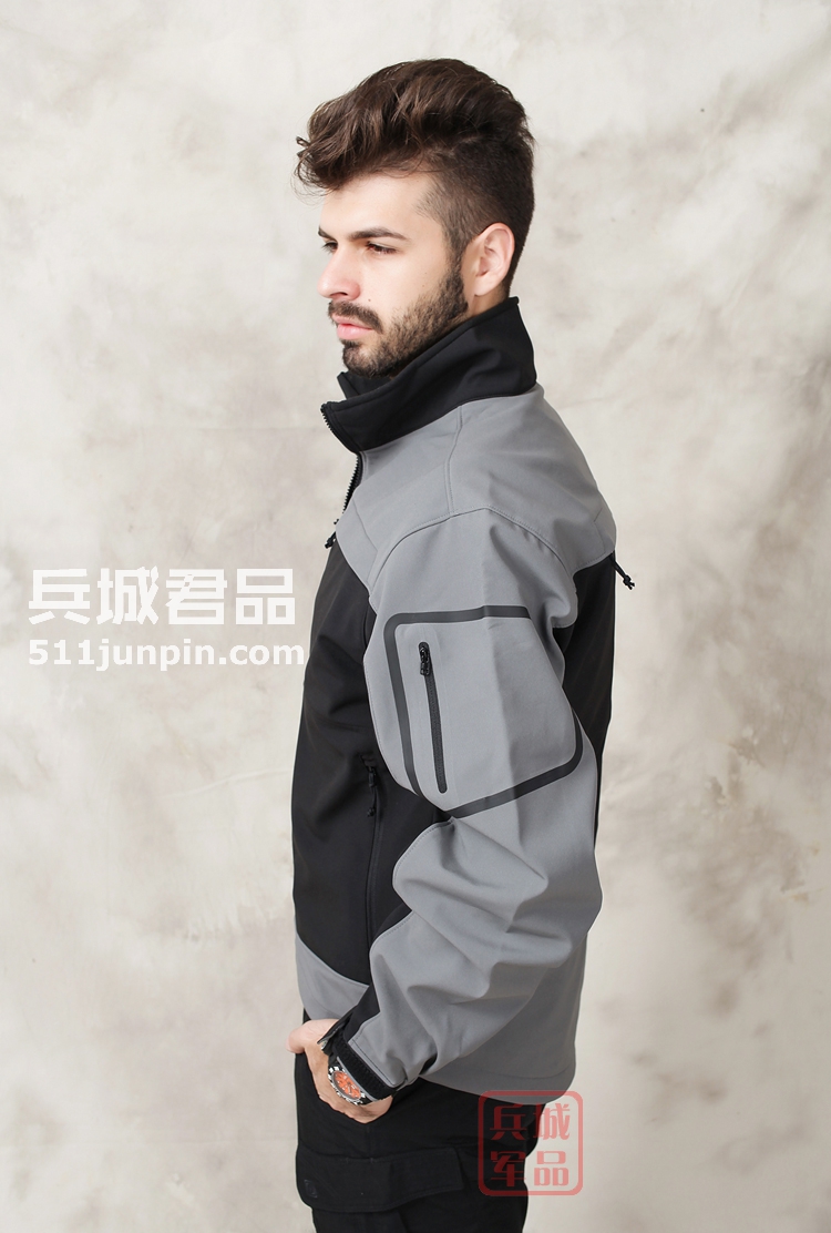 美国5.11正品 变色龙软壳 48099 男士保暖抓绒外套 511户外休闲衣