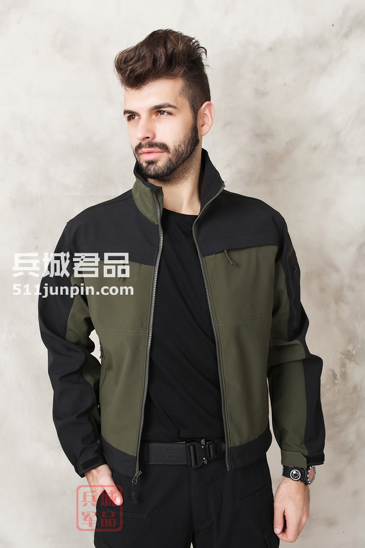 美国5.11正品 变色龙软壳 48099 男士保暖抓绒外套 511户外休闲衣