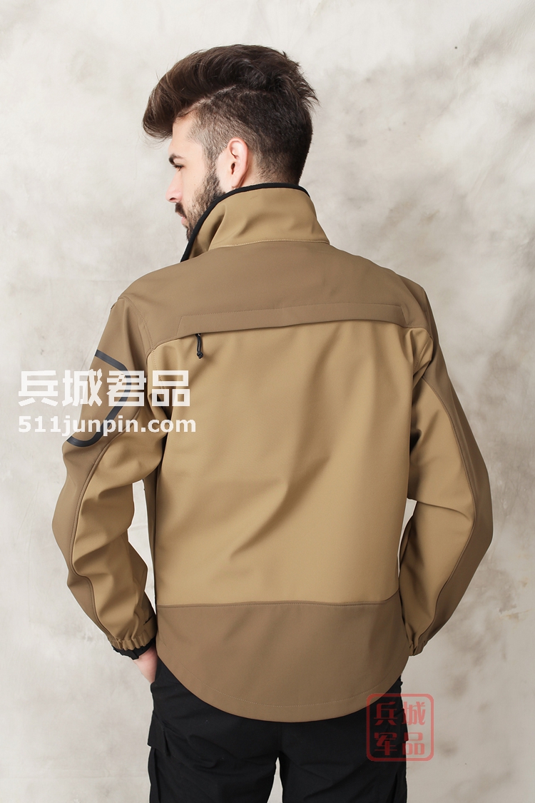 美国5.11正品 变色龙软壳 48099 男士保暖抓绒外套 511户外休闲衣