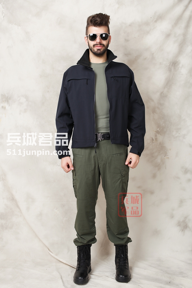 美国5.11正品 变色龙软壳 48099 男士保暖抓绒外套 511户外休闲衣