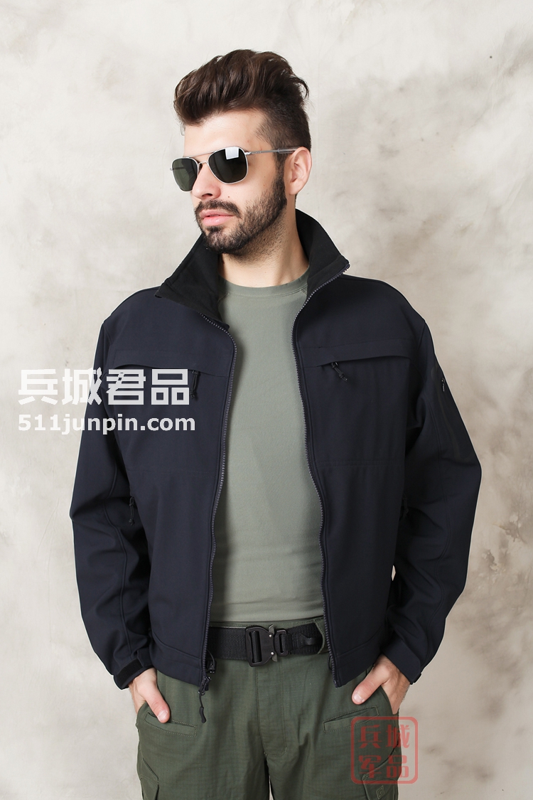 美国5.11正品 变色龙软壳 48099 男士保暖抓绒外套 511户外休闲衣