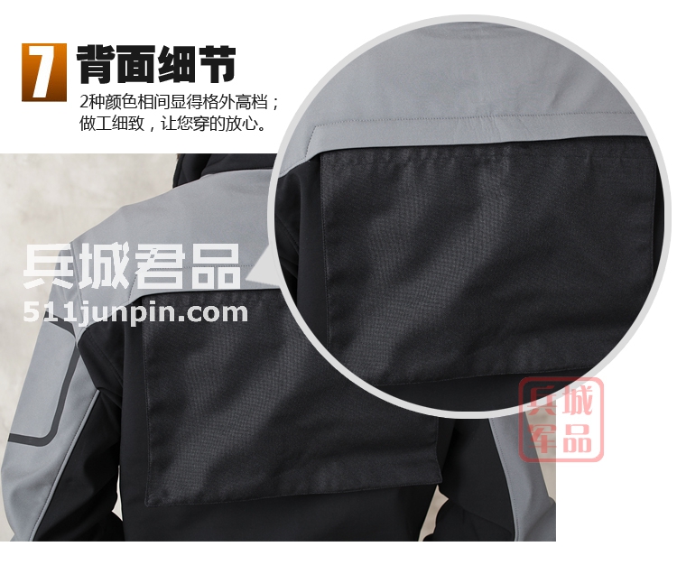 美国5.11正品 变色龙软壳 48099 男士保暖抓绒外套 511户外休闲衣
