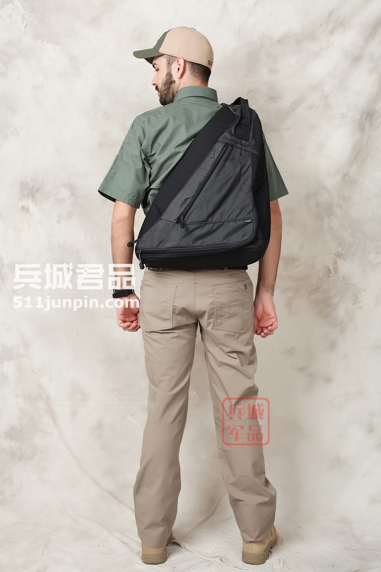 正品 美国5.11 71152 立领纯棉男士 511衬衫透气战术特勤休闲短袖