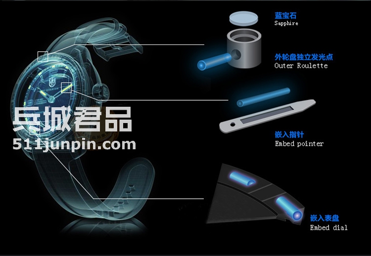 瑞士正品美国luminox鲁美诺斯手表侦查兵 8821.km 男款 2013新款