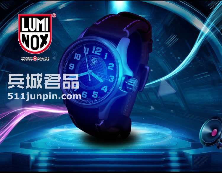 瑞士原装Luminox 鲁美诺斯1801手表户外军表全自动复古机械手表男