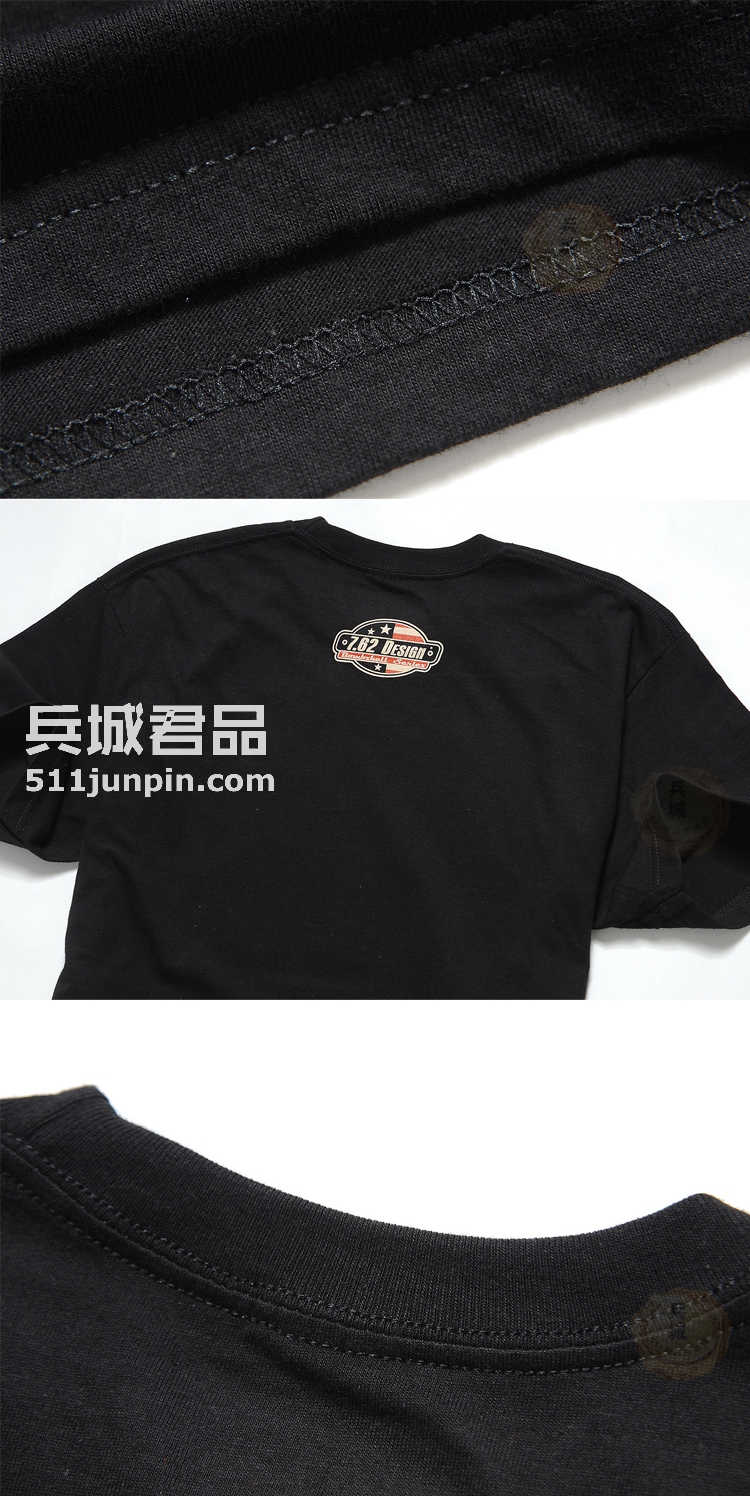 美国正品7.62design军事男短袖 户外军迷特种兵t恤 性感女神1437