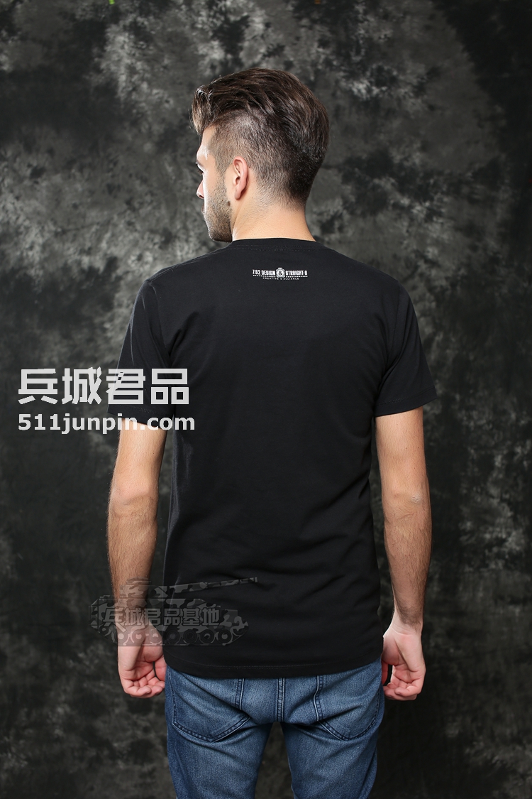 美国正品7.62design男士短袖 个性户外印花军迷T恤  幽灵信徒 16562