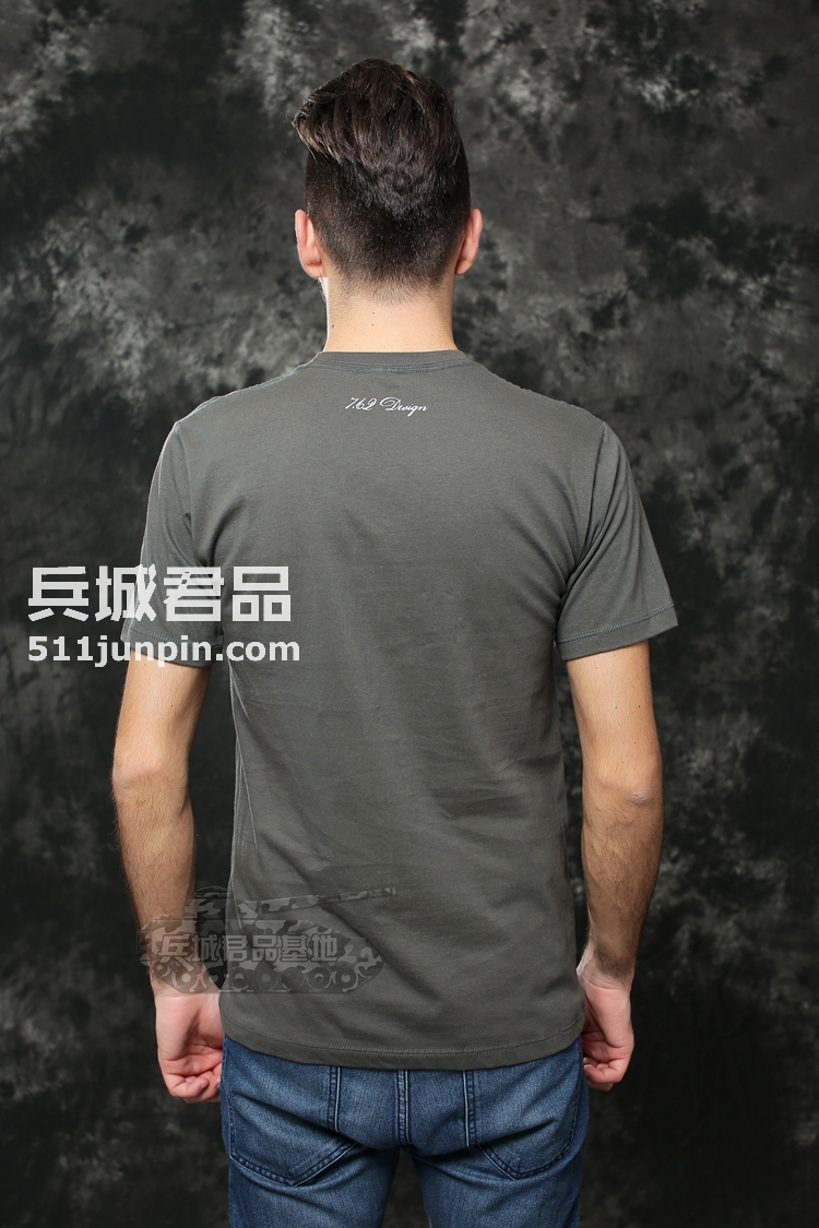 美国正品7.62design男式短袖t恤 个性潮牌军迷t恤  暴力觉醒  17564