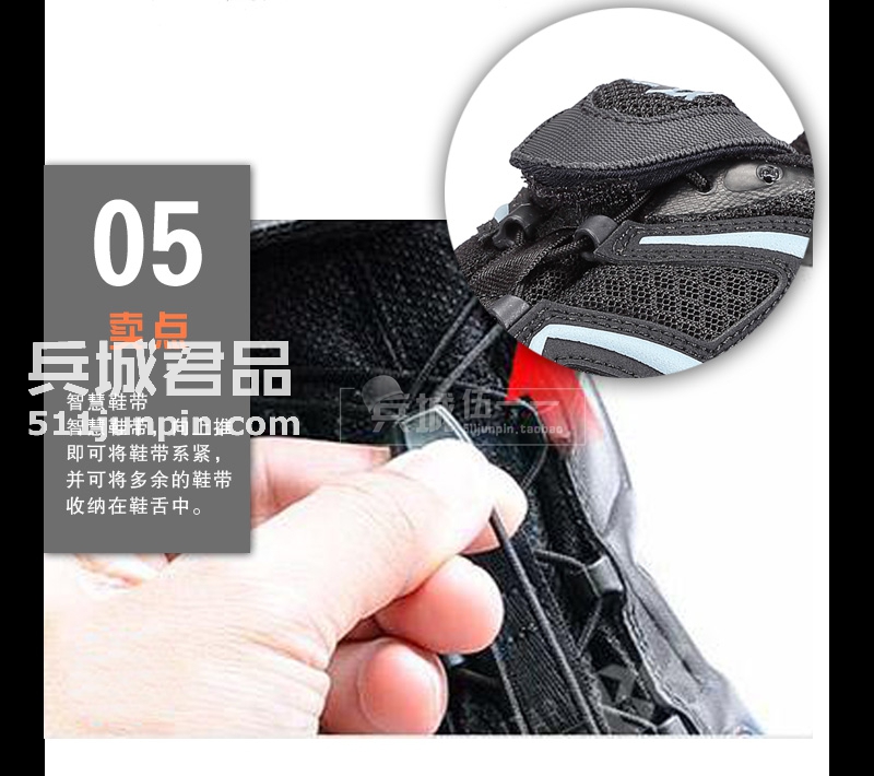 正品德国HAIX黑鹰战术10BLACK ET户外低筒休闲网鞋运动300001