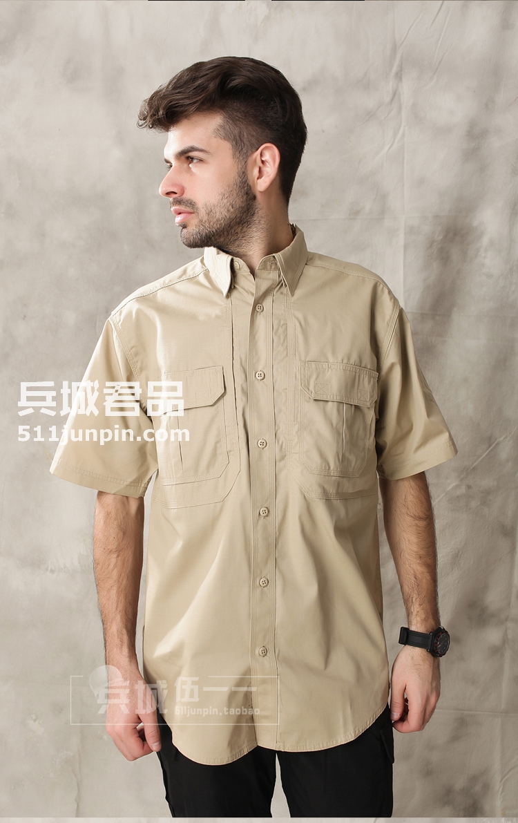 美国 5.11 正品 511 战术衬衣系列 71175男士 短袖 休闲