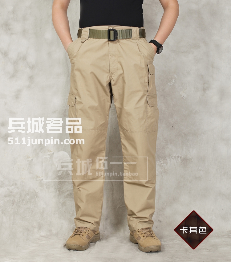 美国正品5.11 经典棉格战术长裤 511 抗污防水男士工装裤 74273