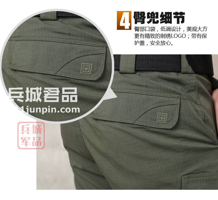 正品5.11 打击者长裤74369防水军裤 军迷服饰男战术裤子 多功能裤