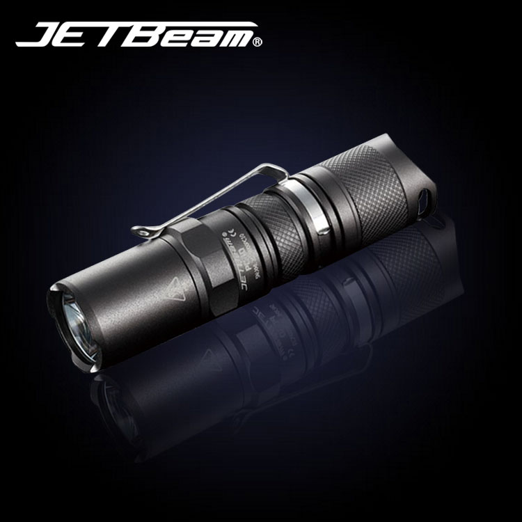 捷特明JETBeam PC10 T6 户外骑行强光手电筒 战术防身