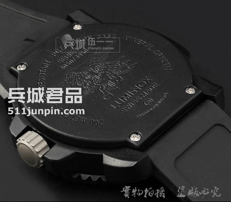 瑞士原装Luminox 鲁美诺斯3059 防水夜光男表手表军表海豹系列
