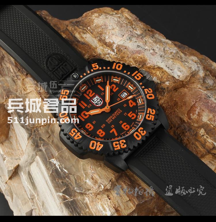 瑞士原装Luminox 鲁美诺斯3059 防水夜光男表手表军表海豹系列