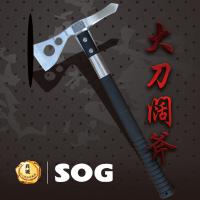正品美国SOG索格Tomahawk F01P-K战斧印第安斧野营斧头户外开山斧