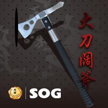 正品美国SOG索格Tomahawk F01P-K战斧印第安斧野营斧头户外开山斧