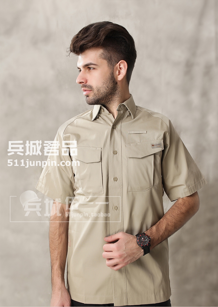 美国正品 黑鹰blackhawk 88TS04全棉轻量战术衬衫 抗皱抗褪色