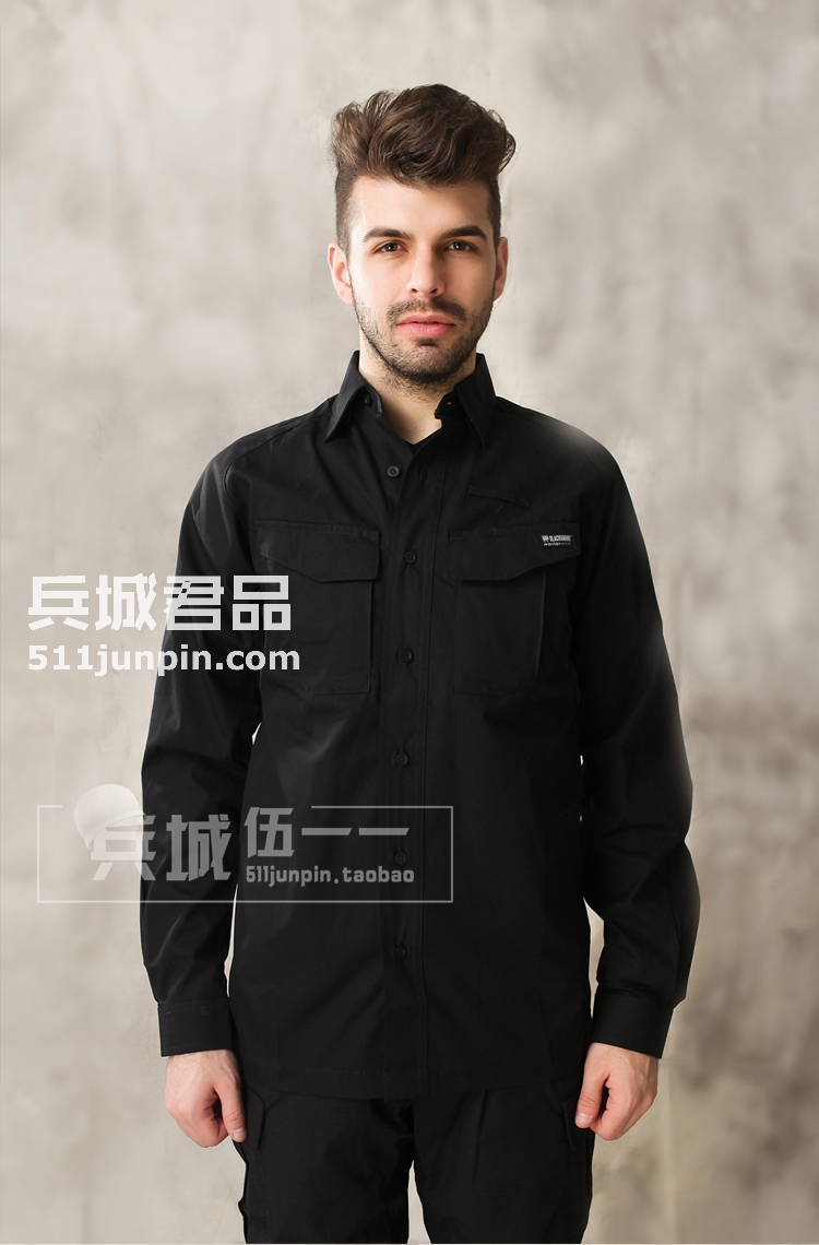 美国正品BLACKHAWK 88TS03 黑鹰战术长袖棉质衬衫 