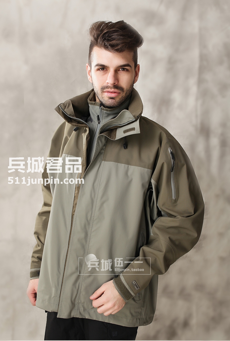 美国正品BLACKHAWK 82ES00 黑鹰防风防雨硬壳冲锋衣夹克外套