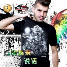 美国正品7.62design男士短袖 个性户外印花军迷T恤  幽灵信徒 16562