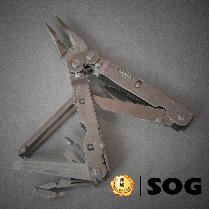 正品SOG索格 S66-L 多用工具钳 银色专业组合工具户外多用途工具