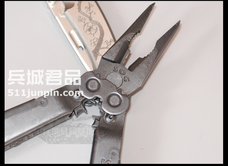 正品美国SOG 索格B61-L专用排爆工具钳 多用组合工具刀 野外工具