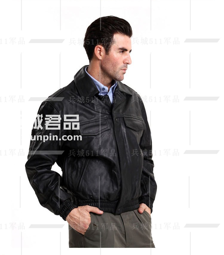 德国原品正品莱茵兰-普法尔茨州 出勤皮衣皮夹克防水透气小牛皮衣