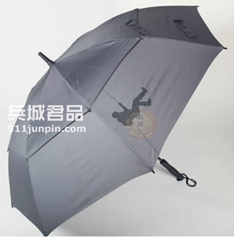 美国5.11-50069 钛灰色双层超大遮阳雨伞