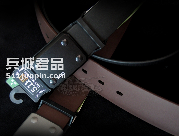 美国正品5.11超强抗拉皮革战术腰带 511特勤 休闲腰带皮带59492