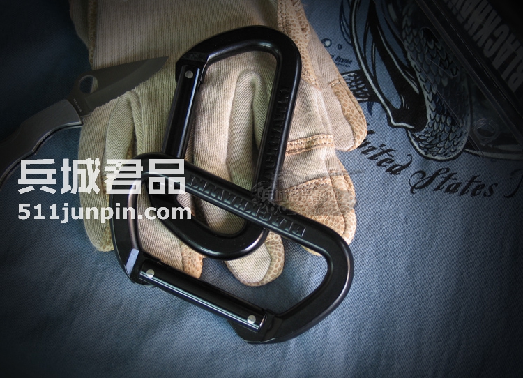 美国黑鹰BlackHawk 美军专用安全扣 98NC00BK 外挂钩 户外登山扣