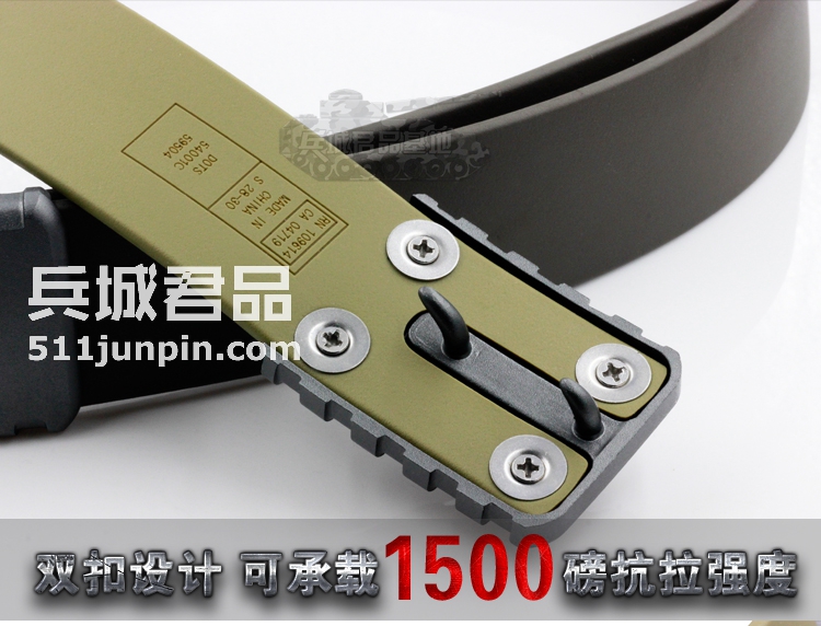 正品美国5.11 新款先端战术腰带 511户外 男士皮带裤腰带 59504