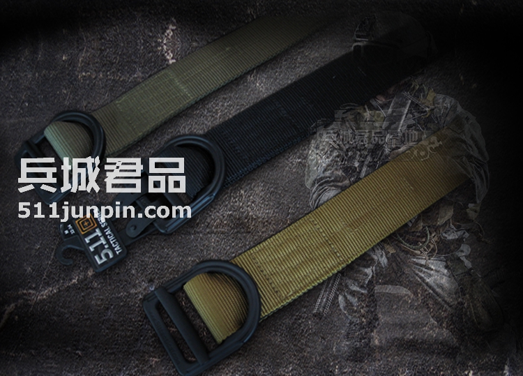 正品授权美国 5.11 大号腰带 59405 特勤尼龙帆布腰带现货尺码