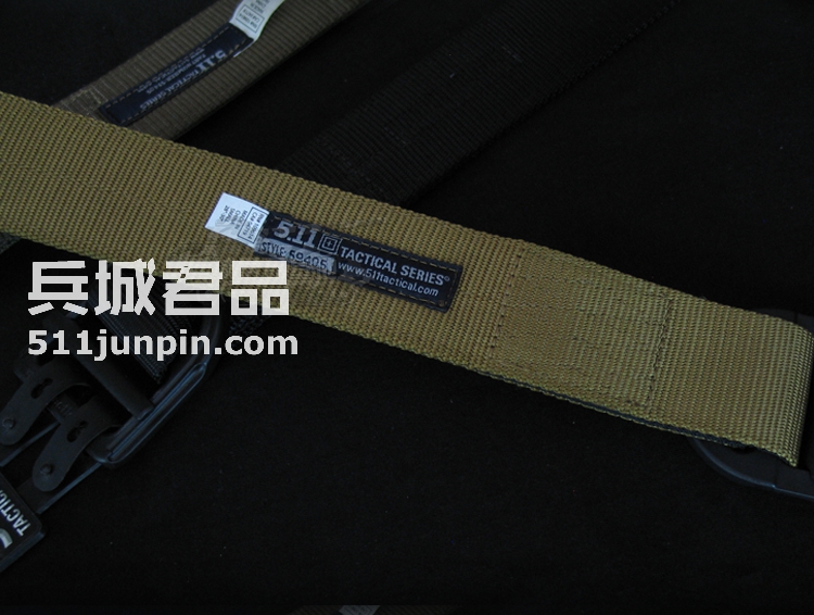 正品授权美国 5.11 大号腰带 59405 特勤尼龙帆布腰带现货尺码