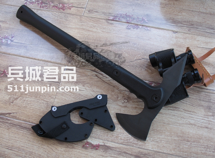 美国冷钢Cold Steel 90PTH印第安战斧 户外丛林斧头 近身格斗斧子