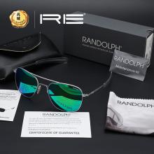 正品美国Randolph兰道夫 协和机系列 镀膜PC镜片 太阳镜84667