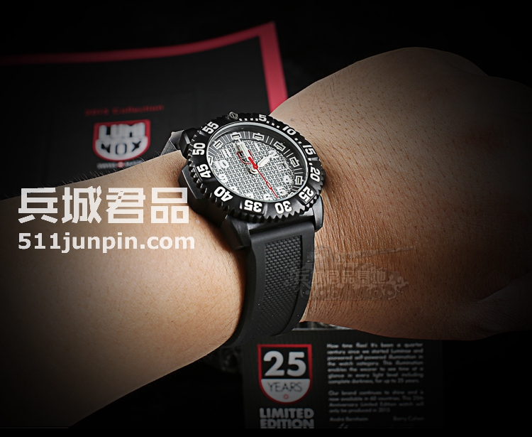 瑞士正品Luminox鲁美诺斯3051.25周年纪念版海豹专供手表纪念腕表