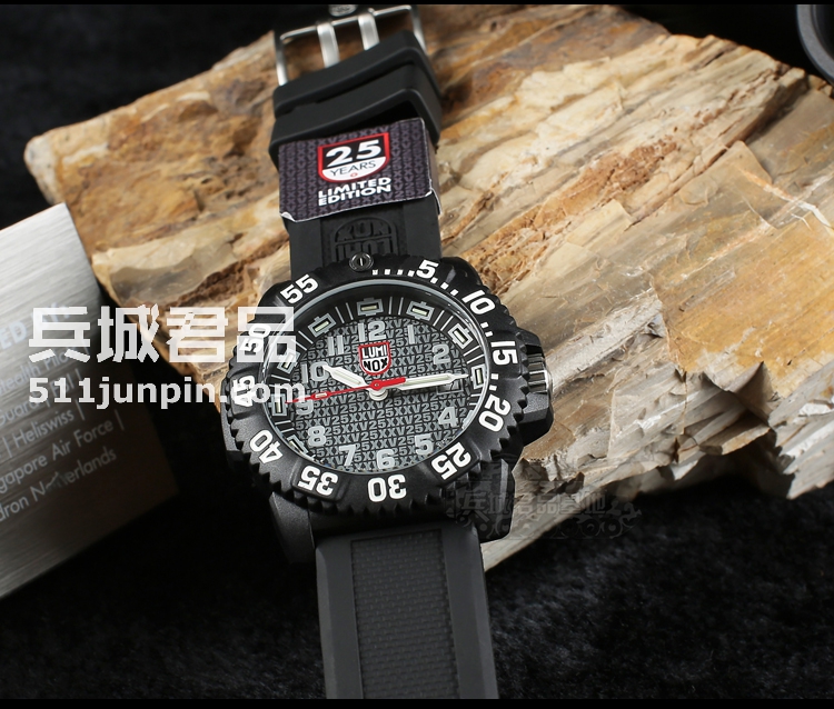 瑞士正品Luminox鲁美诺斯3051.25周年纪念版海豹专供手表纪念腕表